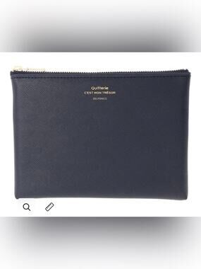Delfonics Quitterie 'C’est Mon Tresor’ Pouch Black